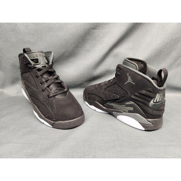 Nike Jordan MVP (PS) Sneakers Suede Black Anthracite Boys Size 11c BRAND NEW NO - Picture 1 of 14